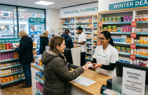 Seasonal pharmacy sales in the UK: what to stock and when
