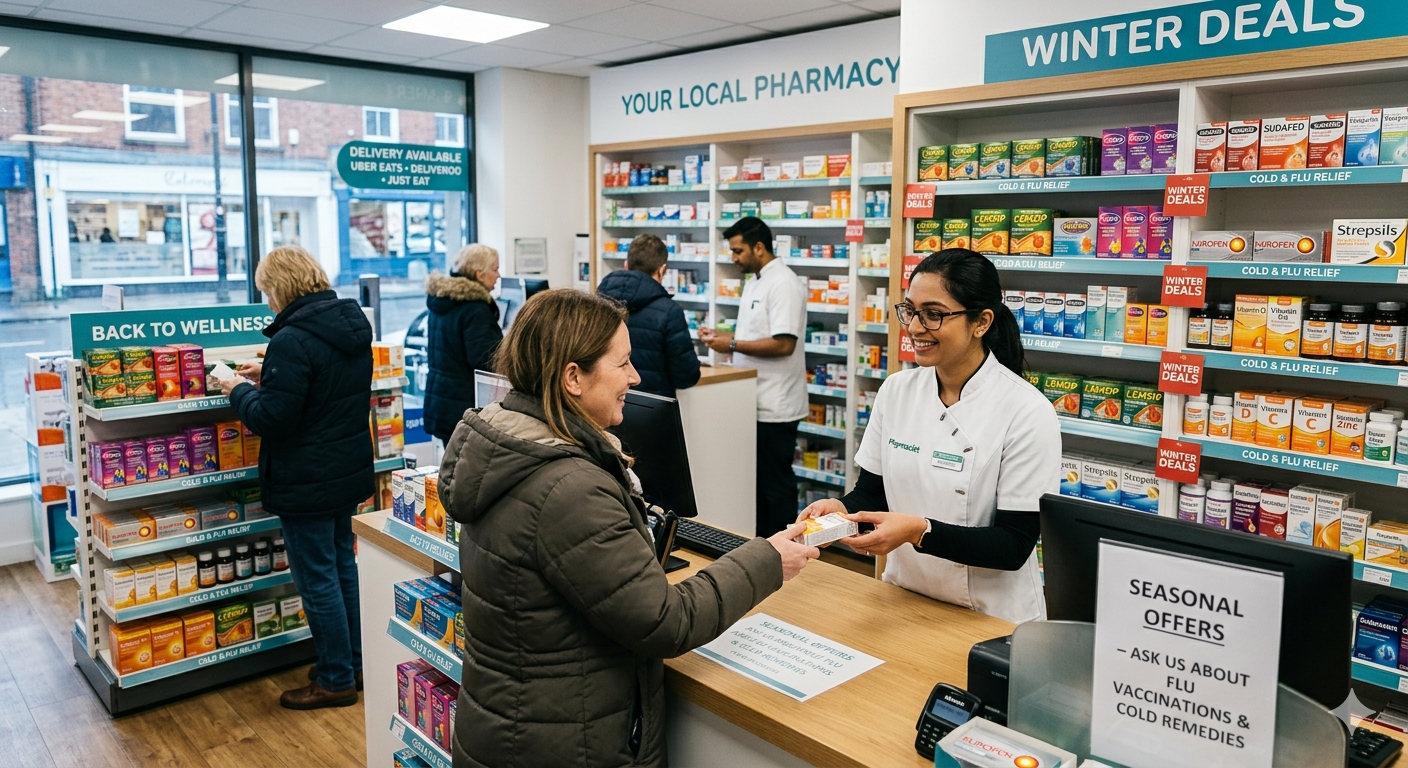 Seasonal pharmacy sales in the UK: what to stock and when